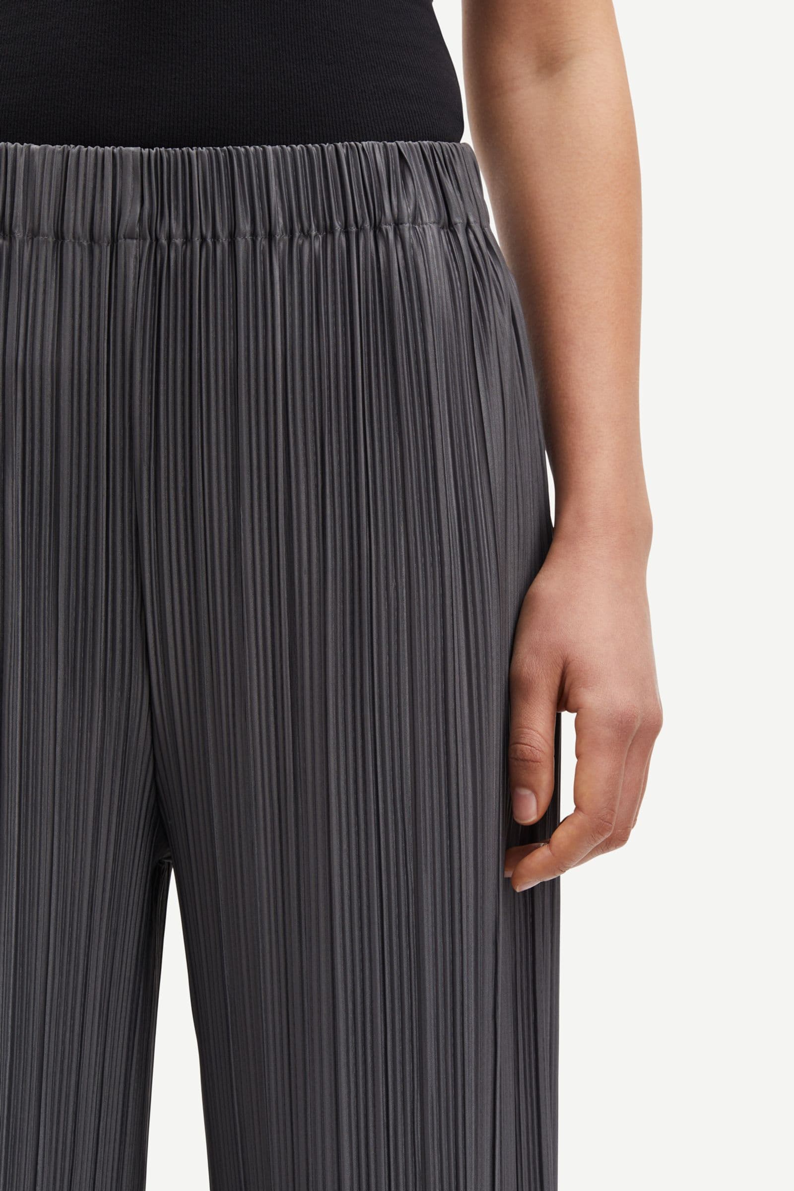 Uma trousers 10167 Gray Pinstripe