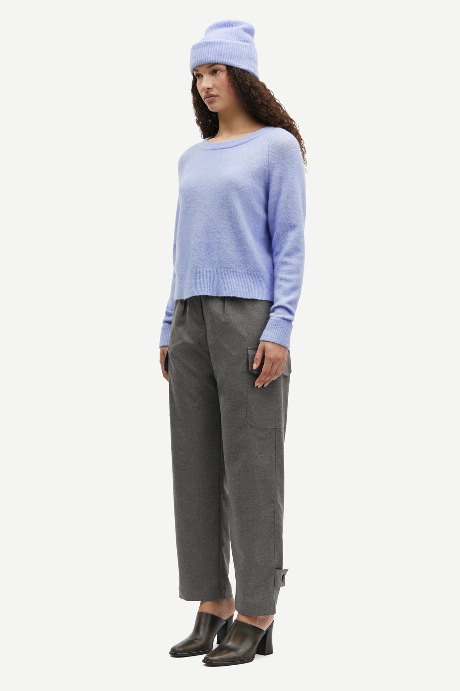 Salix trousers 14930 Grey Mel.