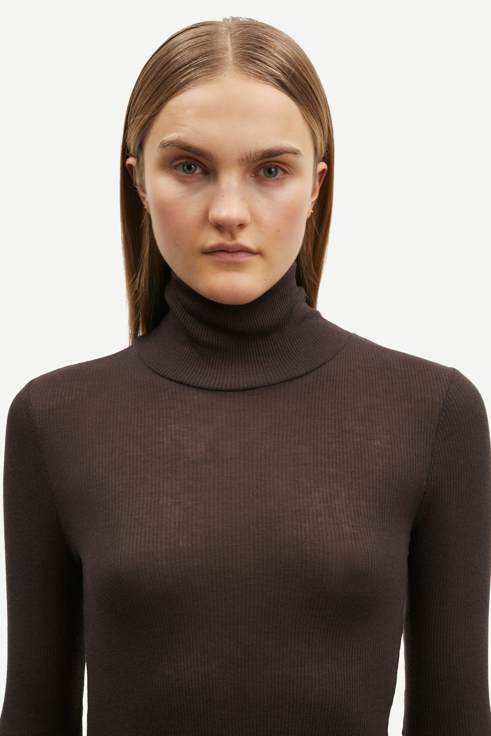 Sasonnet ls t-neck 15338 Chocolate Torte