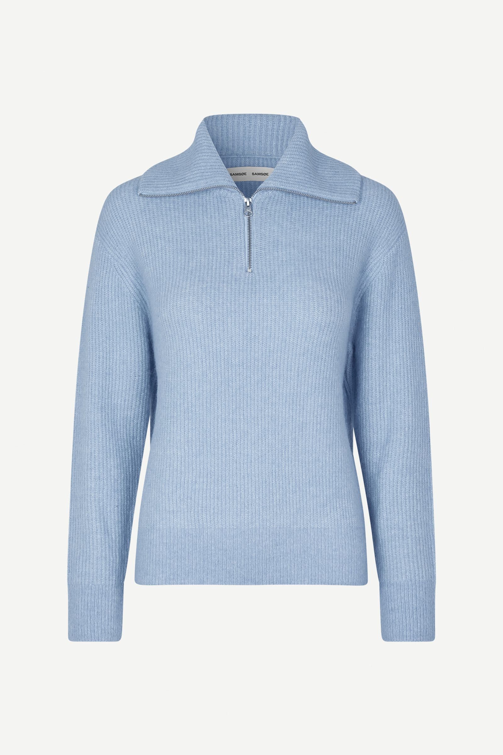 Saanour HZ Sweater 7355 Subdued Blue