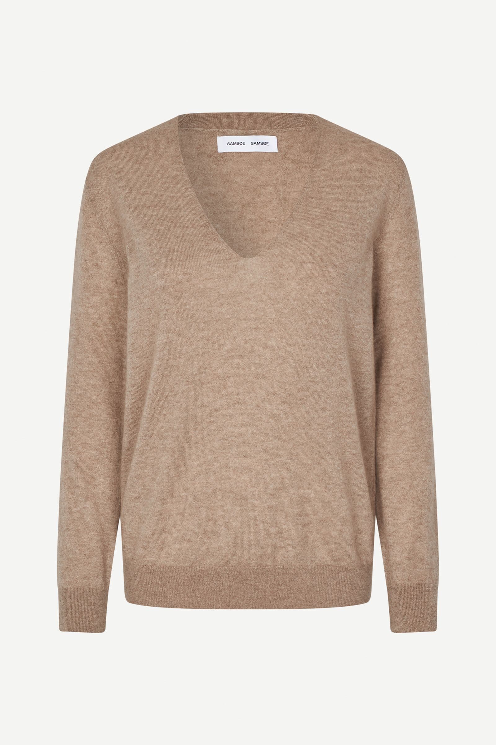 Salorea V-neck Sweater 15336 KHAKI MEL.