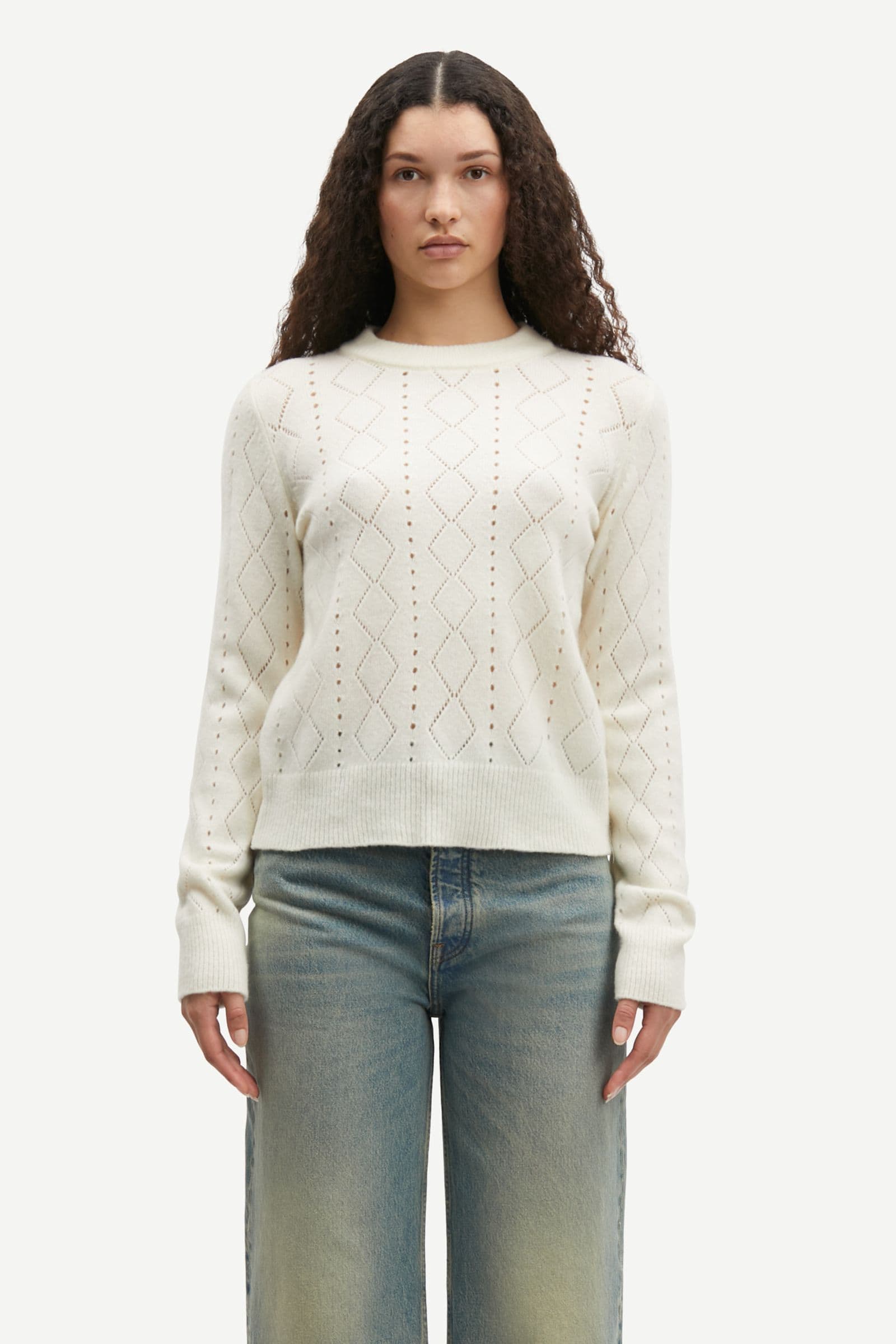 Salee Sweater 15355 Clear Cream