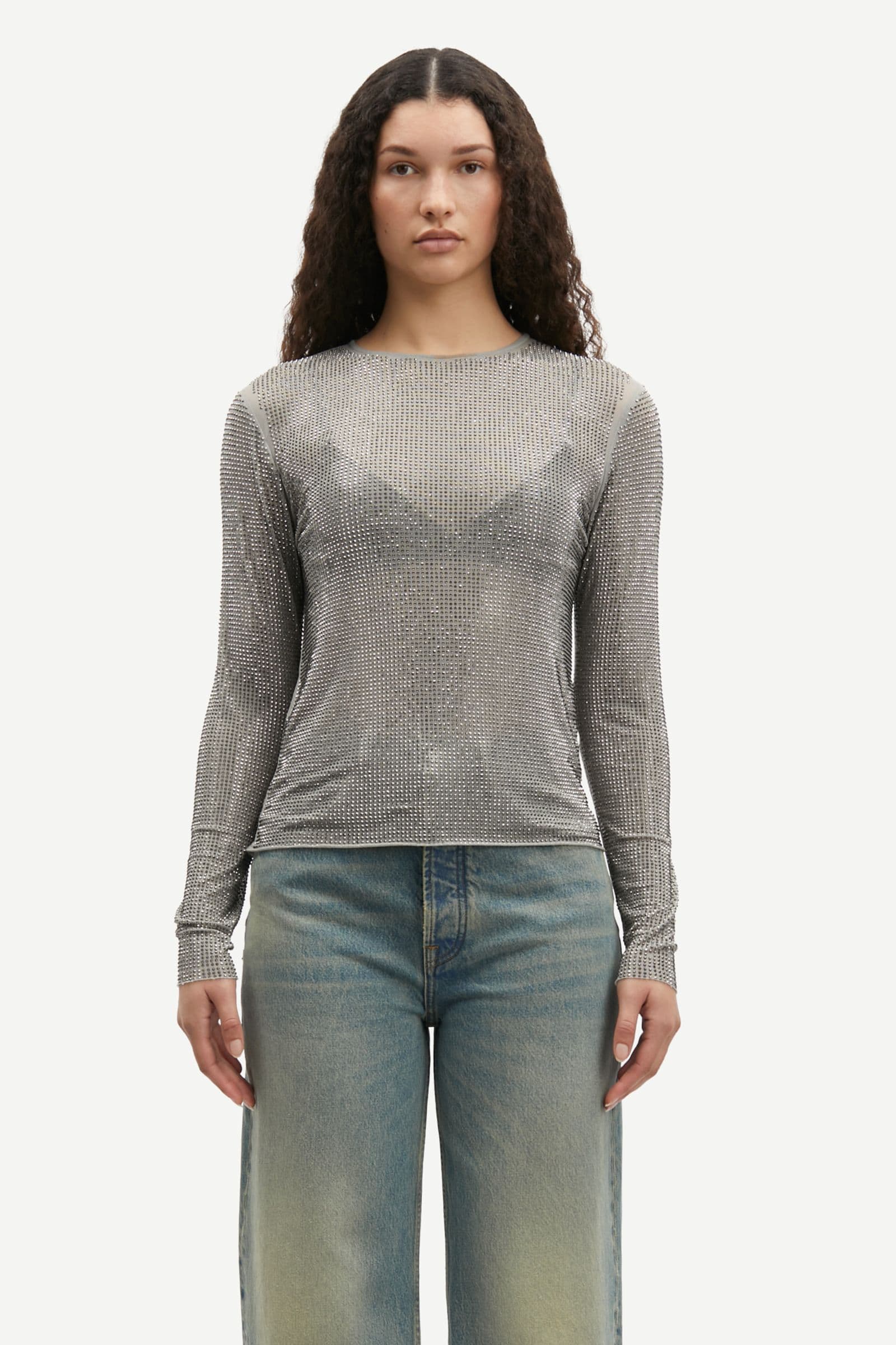 Samagda top 15310 Light Grey