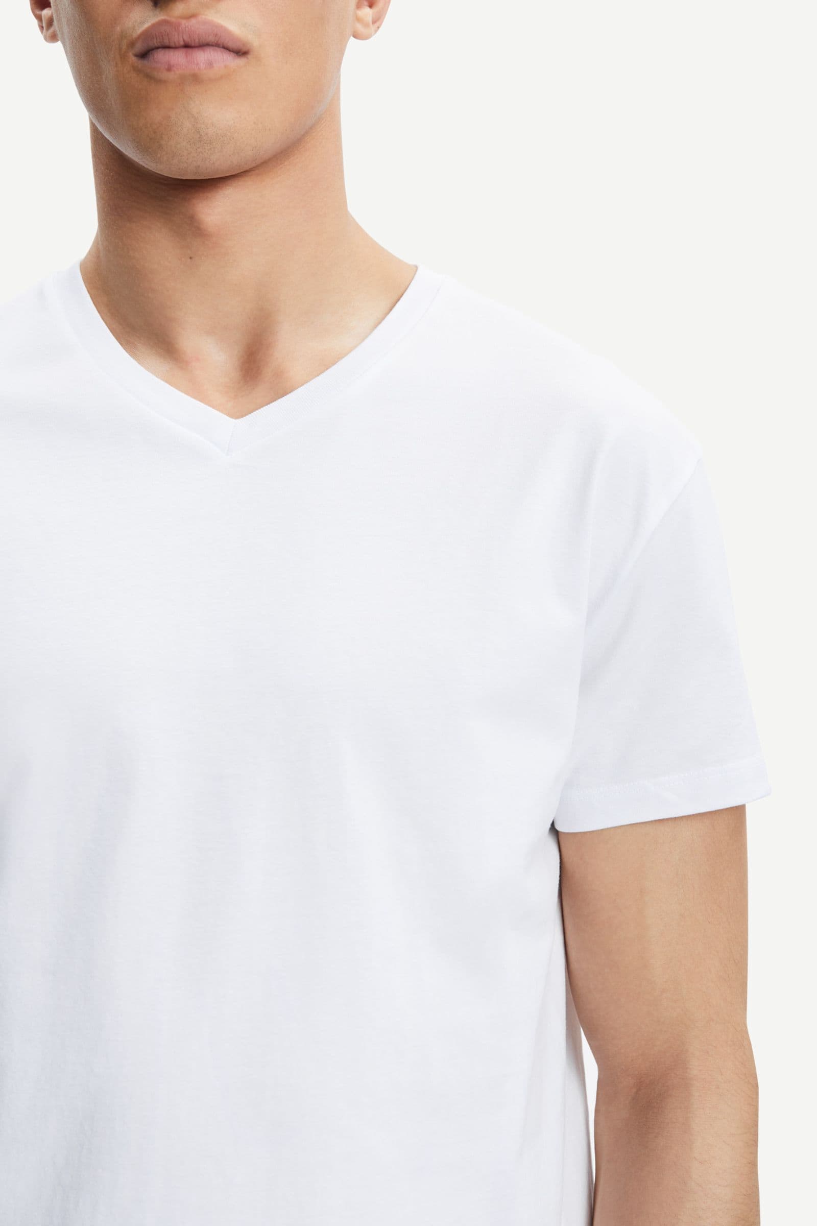 Kronos v-n t-shirt 273 White