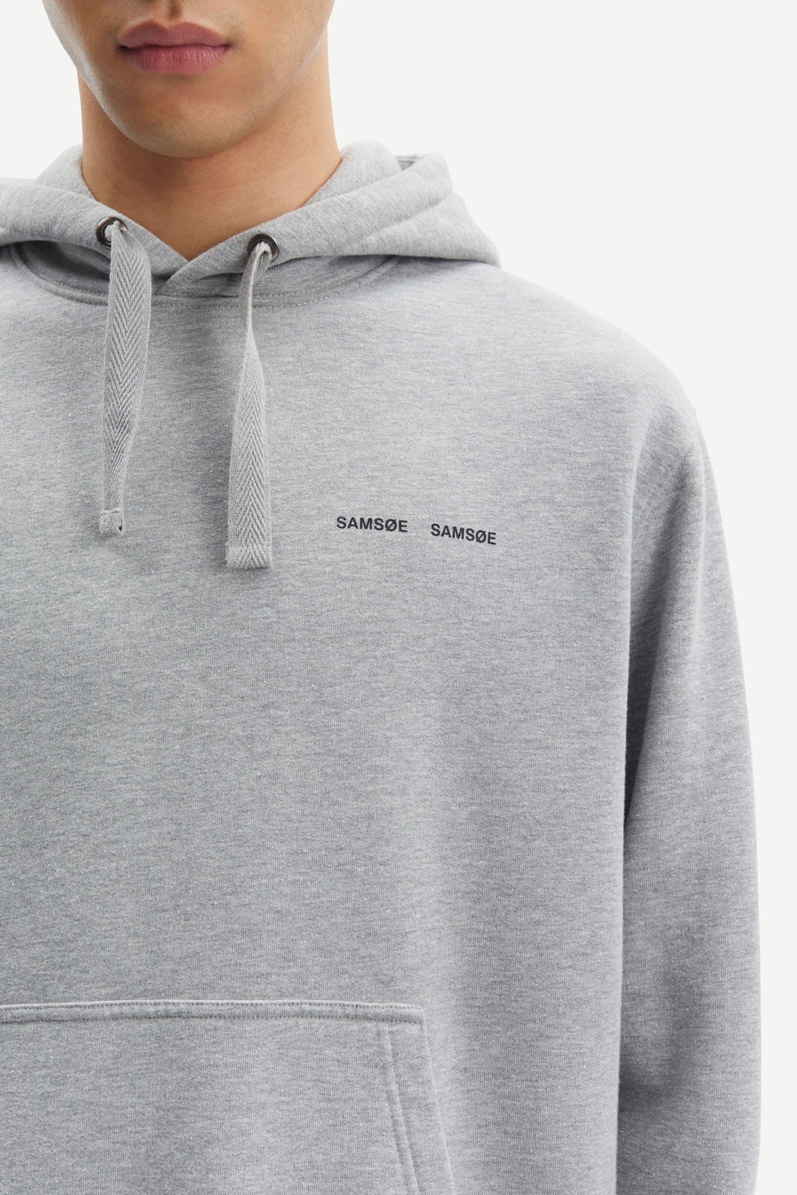 Norsbro hoodie 11727 Grey mel.