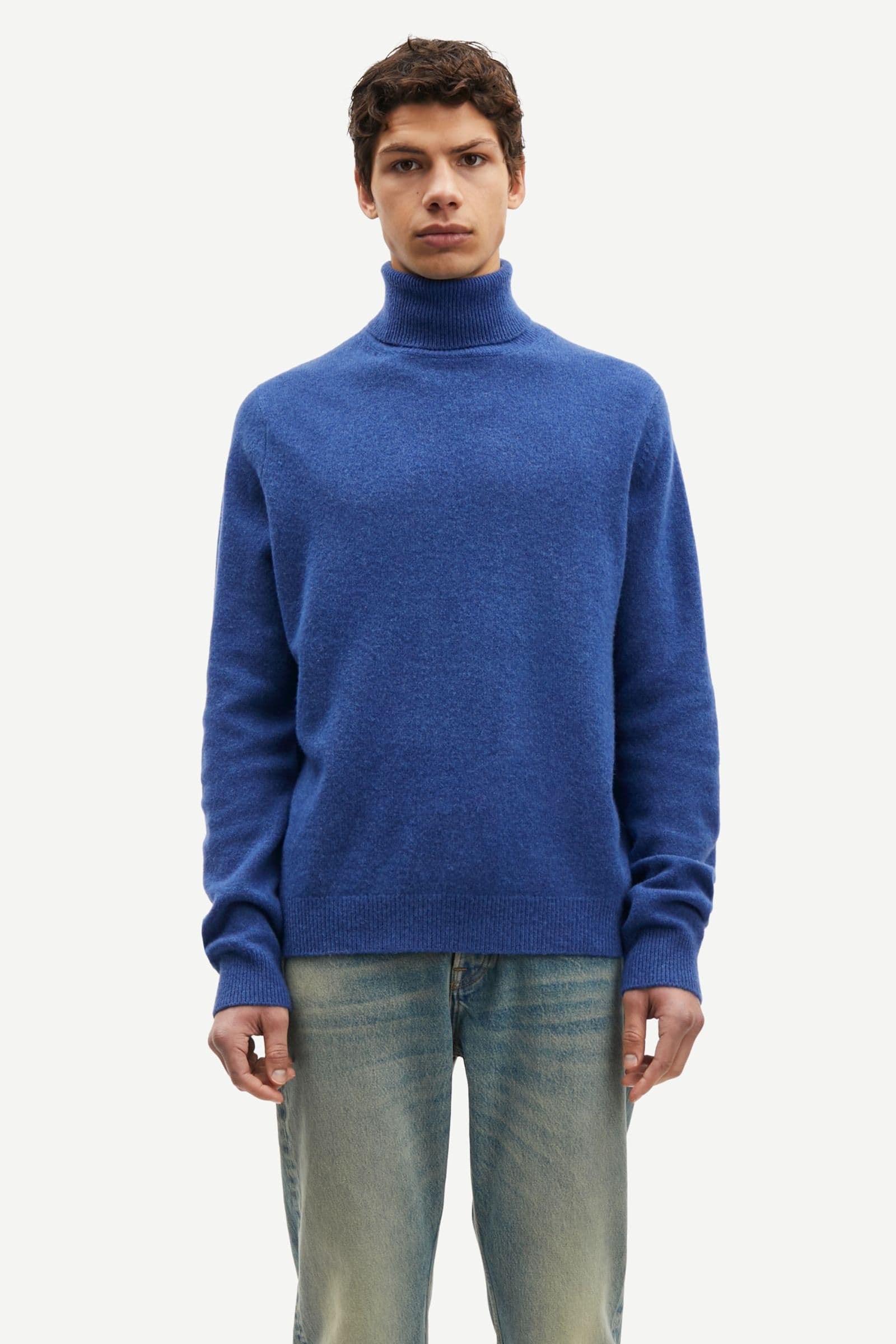 Isak Knit Turtleneck 15010 True Navy