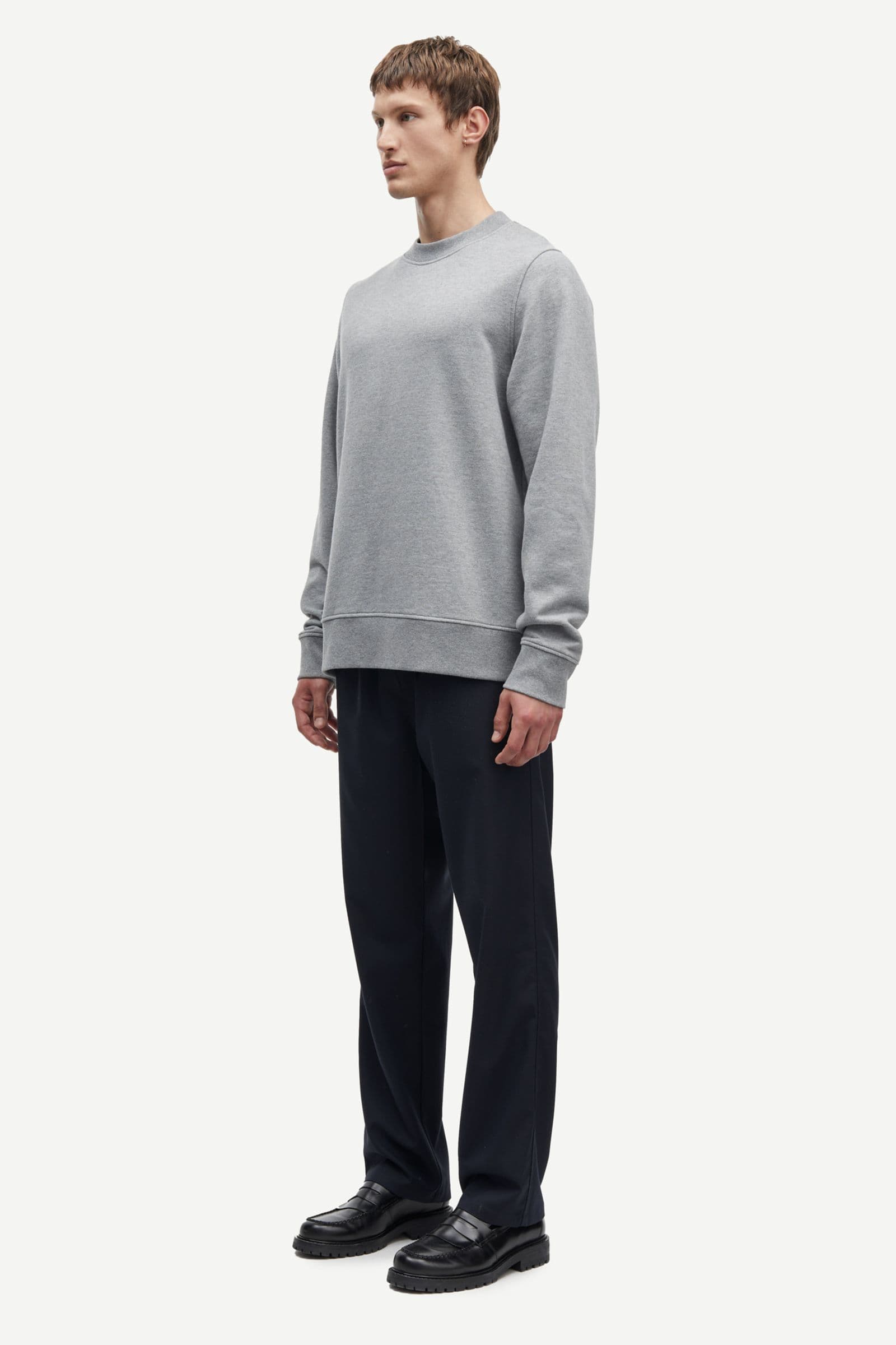 Saleonardo sweatshirt 15094 Grey Mel.