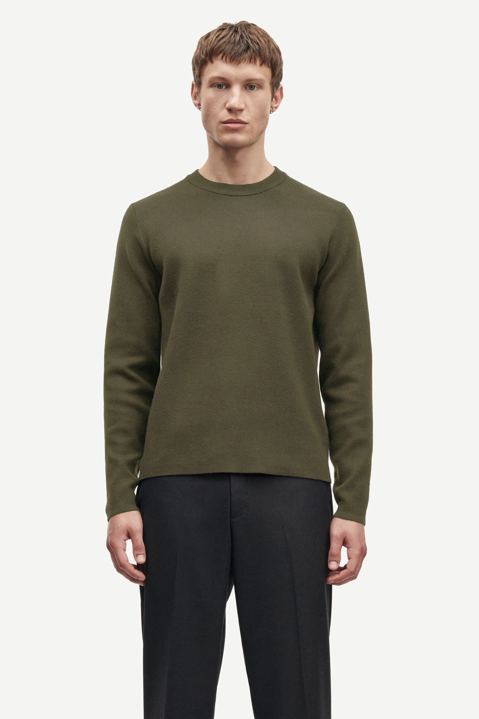 Gunan crew neck 10490 FOREST NIGHT