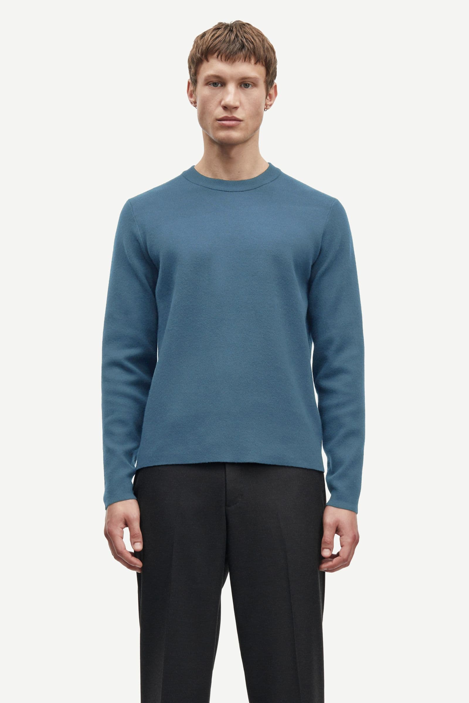 Gunan crew neck 10490 Coronet Blue