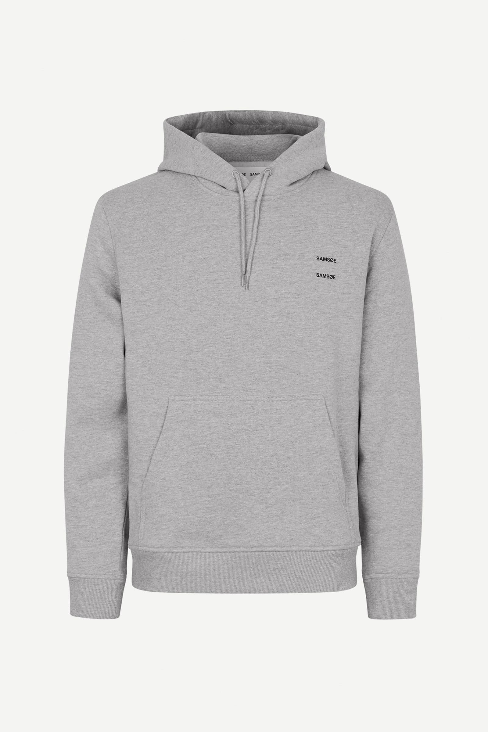 Joel hoodie 11414 Grey mel.