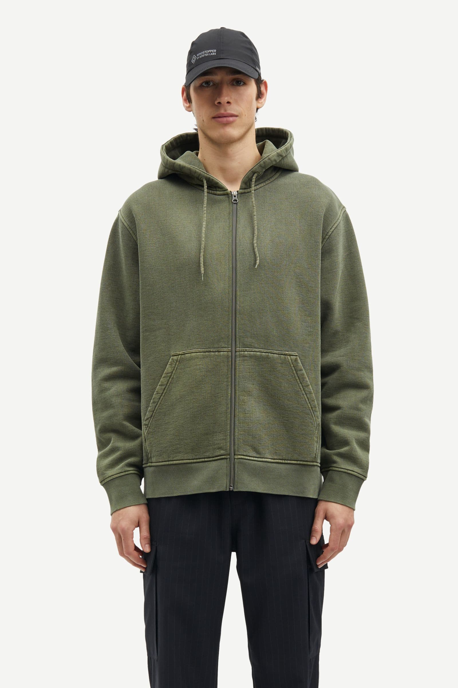 Sapigment zip hoodie 14485 FOREST NIGHT