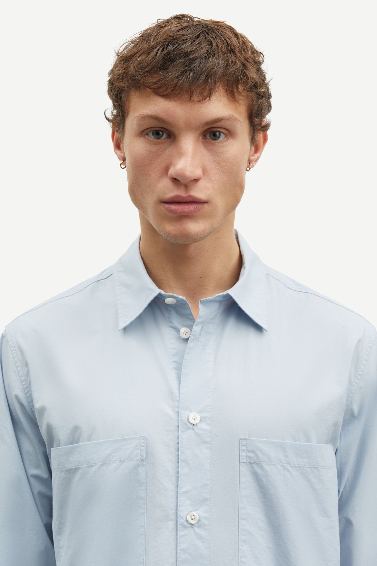 Sadamon B shirt 14981 Subdued Blue