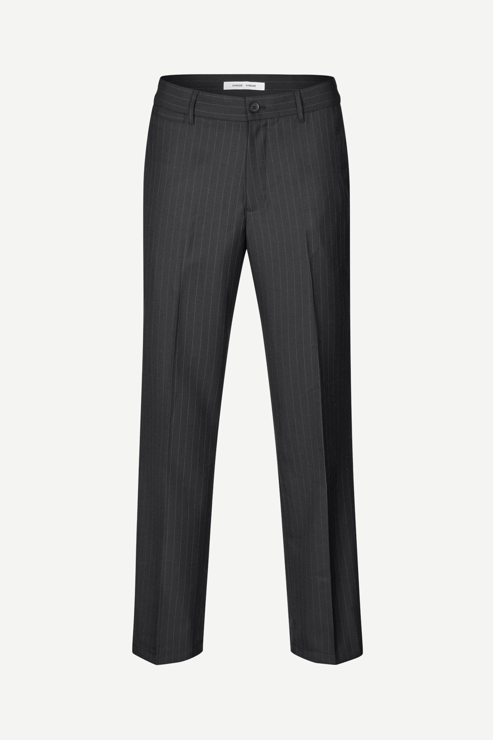 Sajohnny trousers 15348 Black Pinstripe