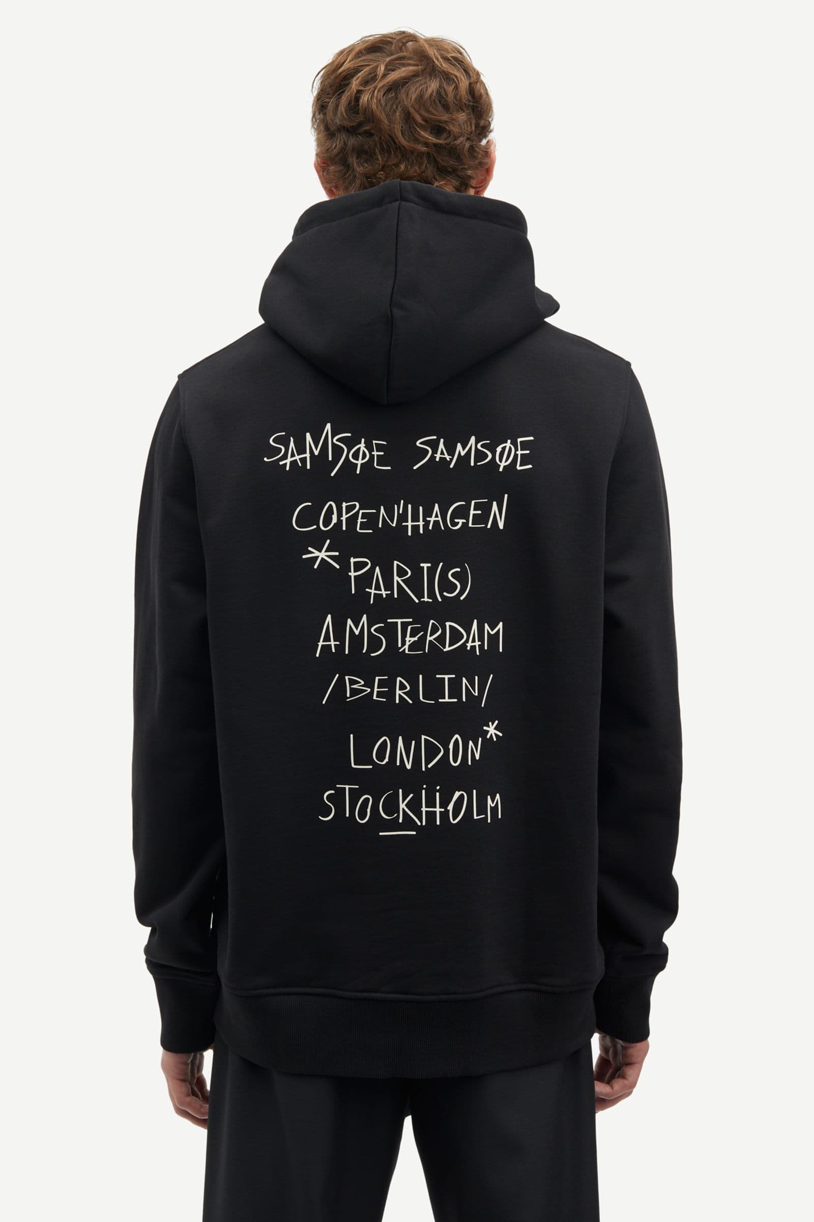 Sacopenhagen hoodie 15379 Copenhagen Black