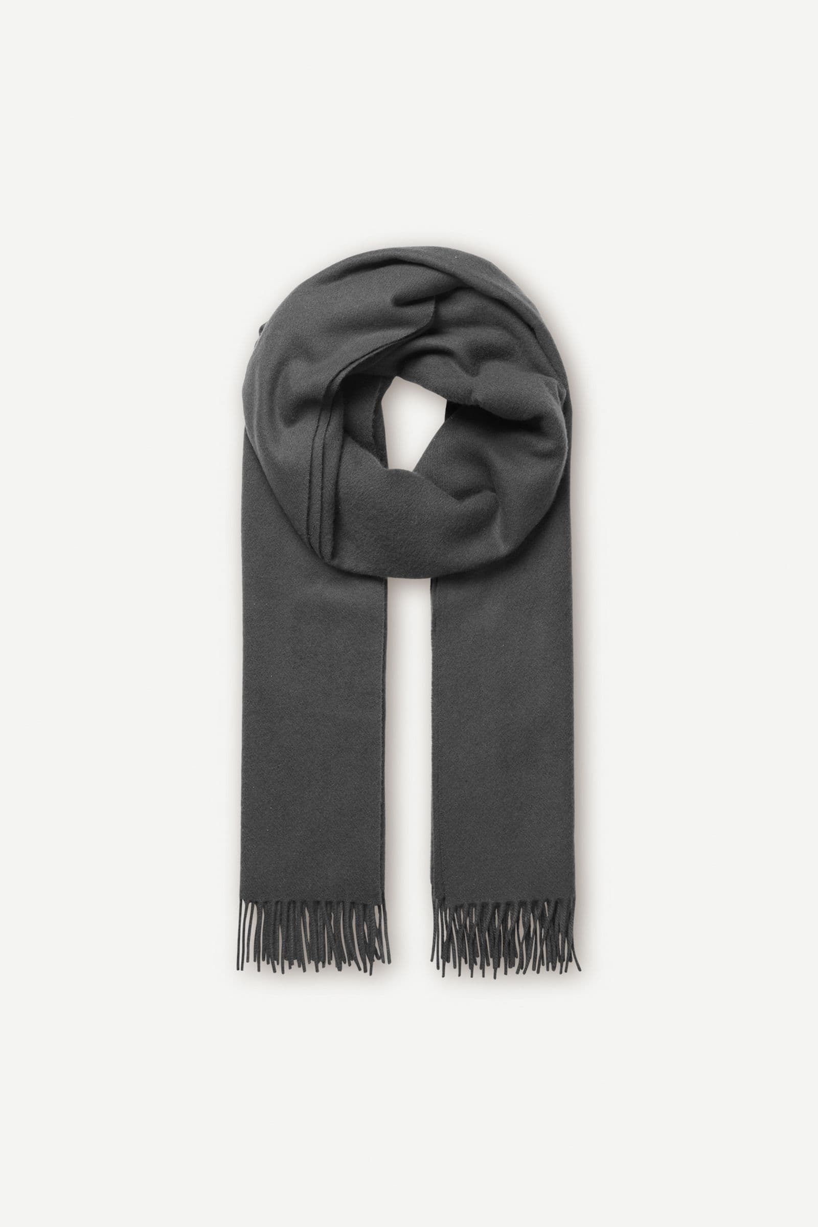 Accola maxi scarf 2862 Black Oyster