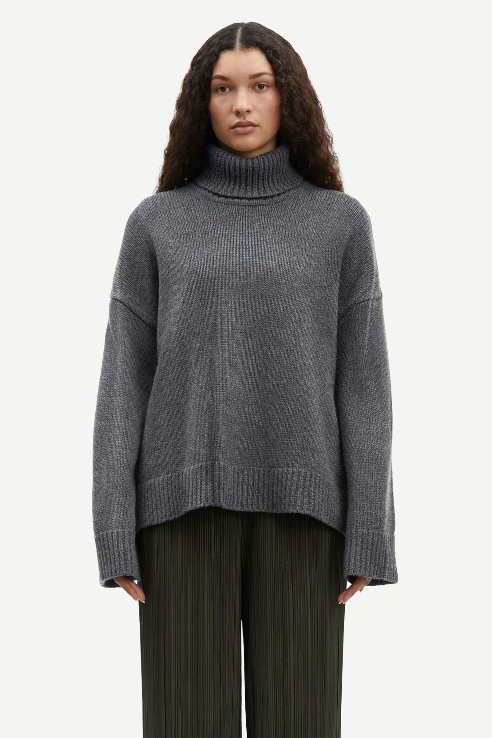 Keik turtleneck 11250 Dark grey mel.