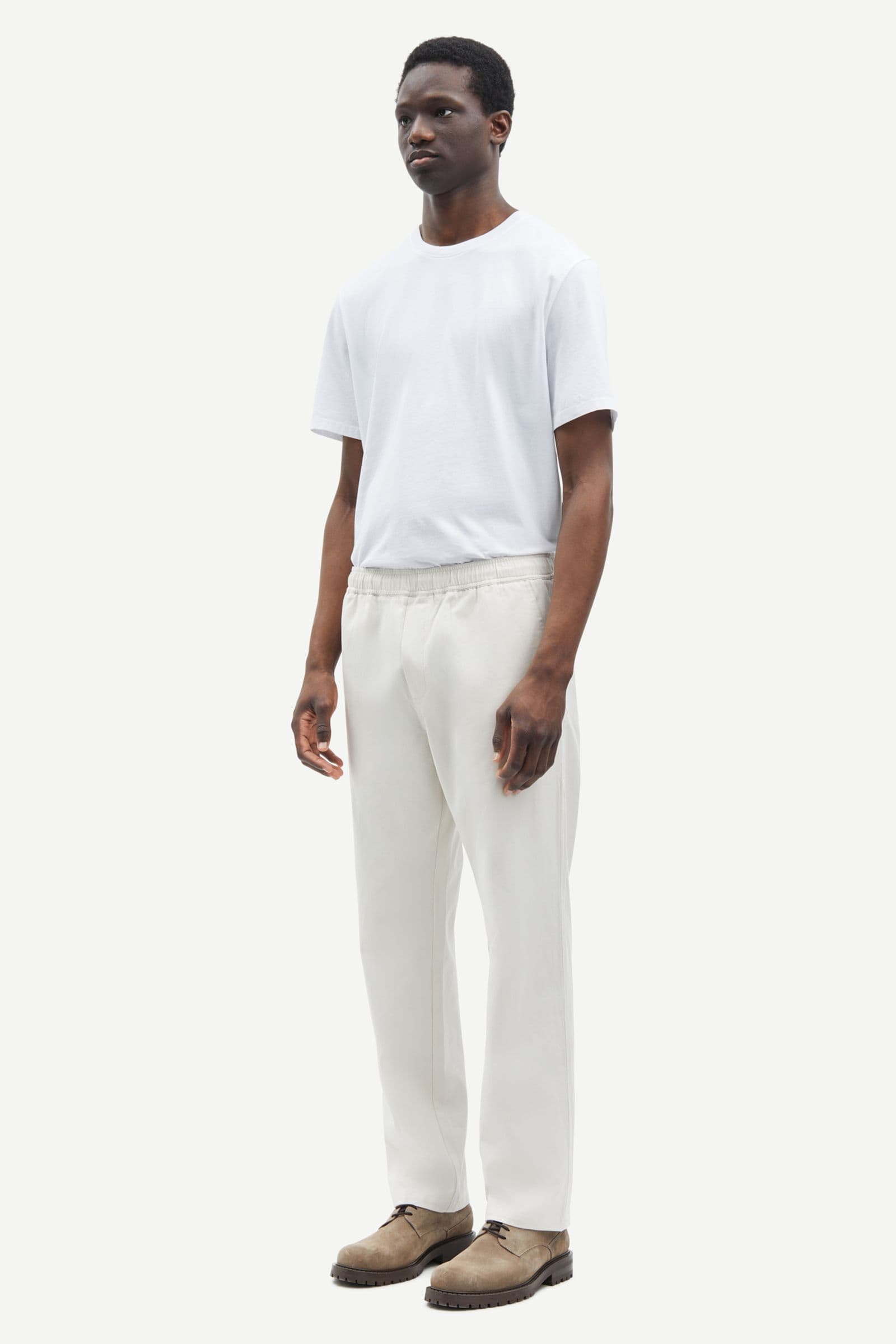 Jabari trousers 13208 Clear Cream