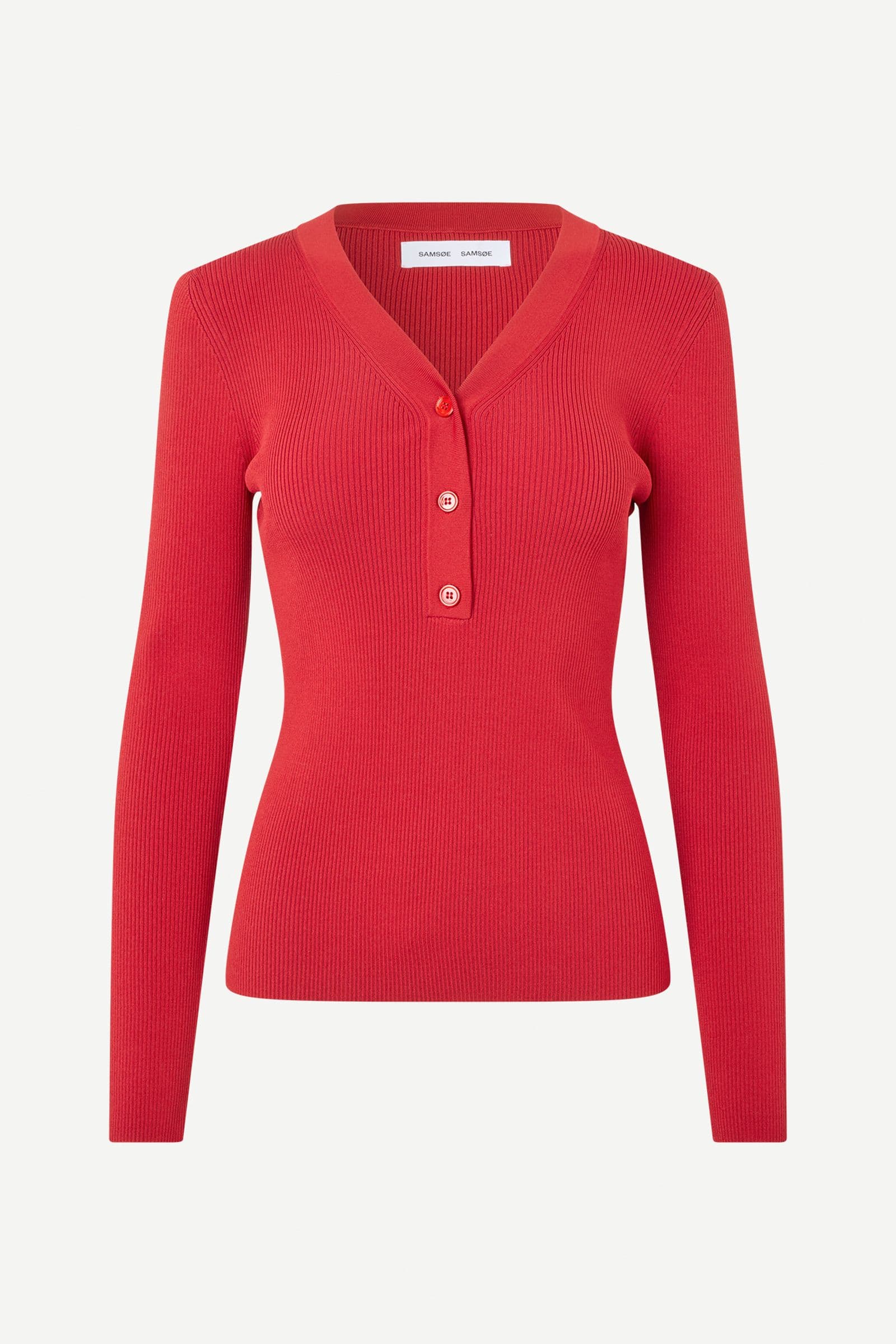 Saleonore v-neck 15217 Scarlet Sage