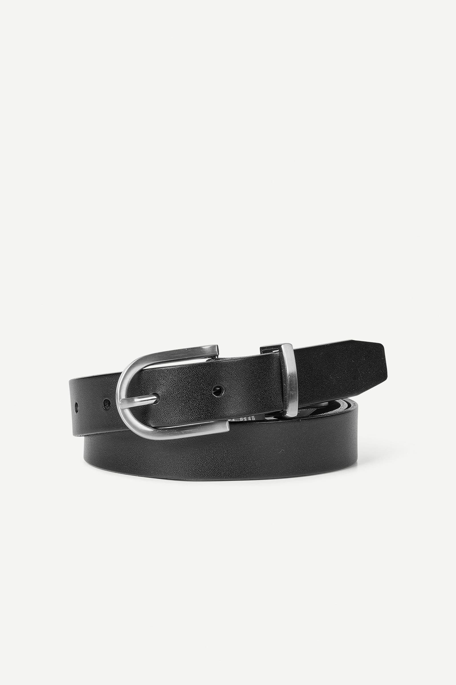 Sabevan belt narrow 15342 Black